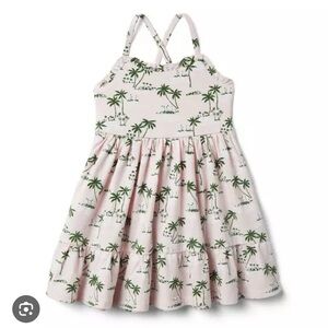 Janie and Jack size 5 palm dress